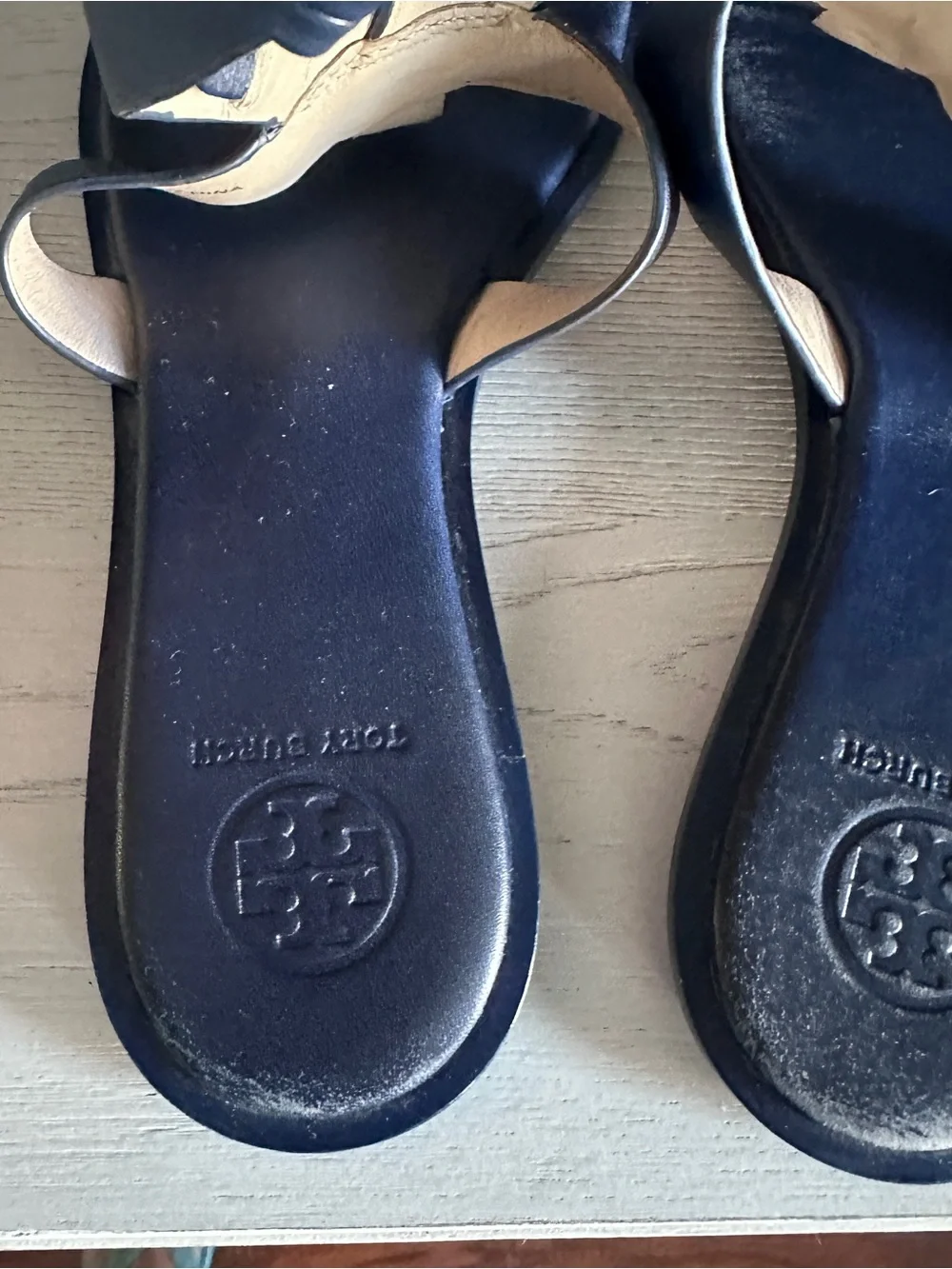 Tory Burch sleek navy